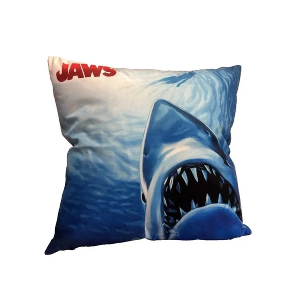 NEW novelty throw pillow 18x18 inches pillowcase & insert‎ included shark